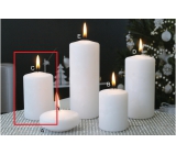 Lima Ice candle white cylinder 60 x 90 mm 1 piece