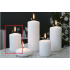 Lima Ice candle white cylinder 60 x 90 mm 1 piece