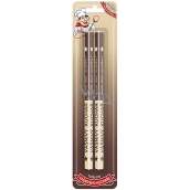 Nekupto Hobby wooden pencils Passionate cook 2 pieces