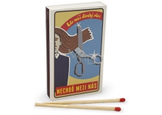 Nekupto Original matches in retro style Who do you have long hair do not go among us 45 pieces