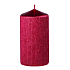 Pearl clawed candle red cylinder 60 x 120 mm