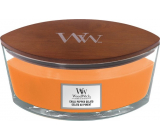 WoodWick Chilli Pepper Gelato - Ice cream with chilli and pepper scented candle with wooden wide wick and lid glass ship 453 g