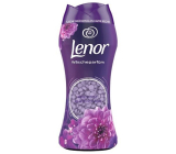 Lenor Amethyst & Floral Bouquet fragrance of bergamot, freesia and jasmine fragrance beads for washing machine drum 140 g