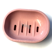 Unihouse Soapbox pink, grey plastic 14,5 x 11 x 4 cm 1 piece