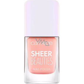 Catrice Sheer Beauties nail polish 050 Peach For The Stars 10,5 ml