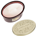 Heart & Home Warm Christmas Soy scented candle ellipse burns up to 40 hours 220 g