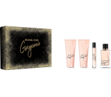 Michael Kors Gorgeous! perfumed water 100 ml + body lotion 100 ml + shower gel 100 ml + perfumed water 10 ml, gift set for women