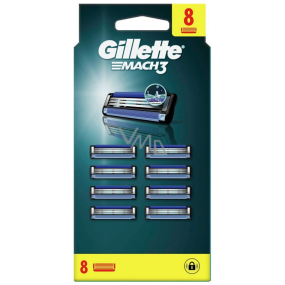 Gillette Mach3 replacement heads 8 pieces, for men