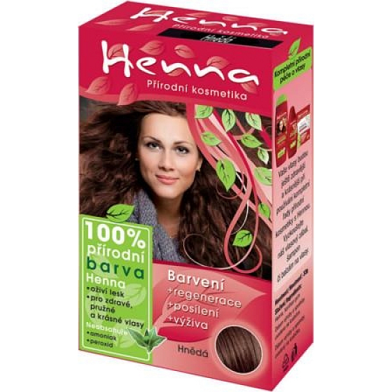 Henna Hair Dye Brown 33 g
