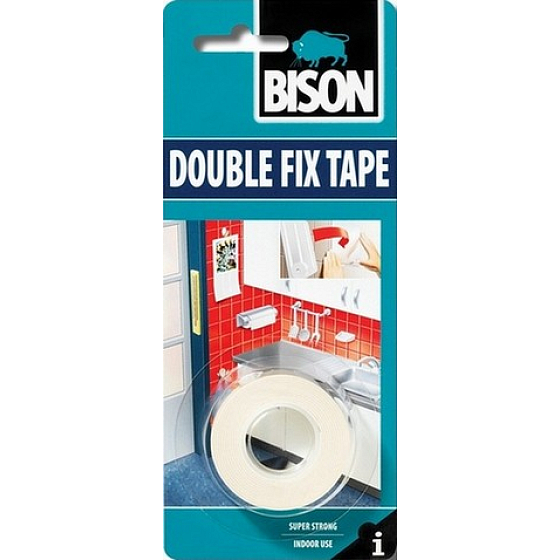 Bison Double Fix Tape double-sided adhesive tape 1.5 m x 19 mm
