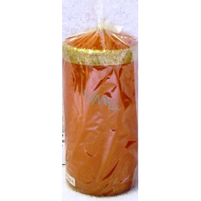 Lima Deluxe candle orange cylinder 70 x 150 mm 1 piece