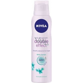 Yemek yapmak nem mizaç  Nivea Double Effect White Senses antiperspirant deodorant spray for women  150 ml - VMD parfumerie - drogerie