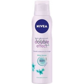 Nivea Double Effect White Senses antiperspirant deodorant spray for women 150 ml