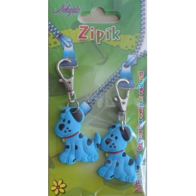 Nekupto Zipper Blue dog 2 pieces