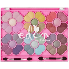 Eden BC Flower Cosmetic Pallette children's cosmetic palette of 30 eye shadows