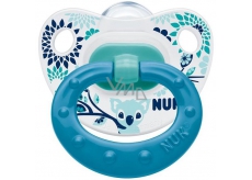 Nuk Classic Happy Days ortodontické silikonové šidítko 6-18 měsíců 1 kus