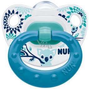 Nuk Classic Happy Days orthodontic silicone comforter 6-18 months 1 piece