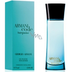 Giorgio Armani Code Turquoise Eau Fraiche pour Homme Eau de Toilette 75 ml