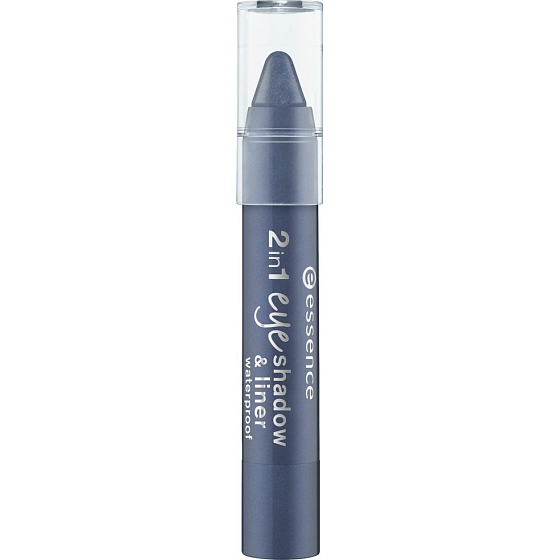 Essence 2in1 Eyeshadow & Liner waterproof eye shadows and lines 05 I m Blue 3.5 g