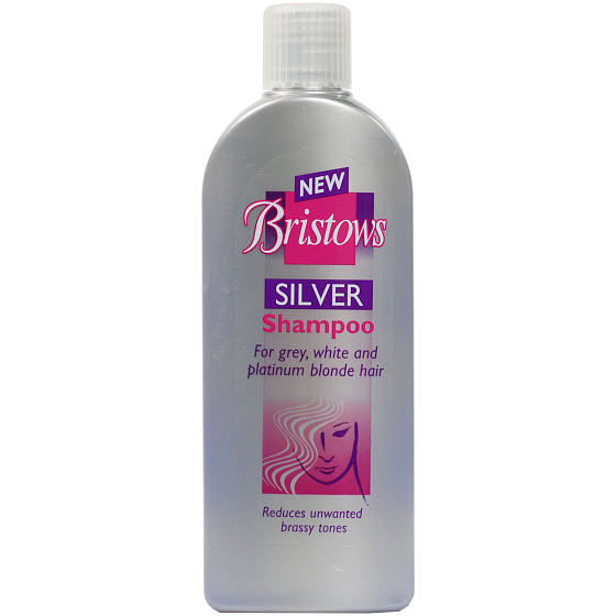 Bristows Silver shampoo removing yellow tint from hair 200 ml