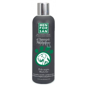MenForSan Highlights the black color natural shampoo for dogs 300 ml