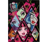 Ditipo Gift Paper Bag 18 x 10 x 22.7 cm Disney Monster High Black-Pink