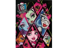 Ditipo Gift paper bag 18 x 10 x 22.7 cm Disney Monster Hight black-pink