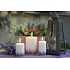 Lima Lavender scented candle white pillar 65 x 120 mm 1 piece