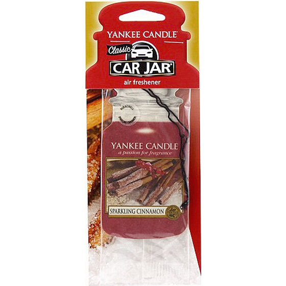 Yankee Candle Sparkling Cinnamon - Glittering Classic Cinnamon Carrying Paper Tag 12 g