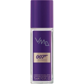 James Bond 007 for Woman III perfumed deodorant glass 75 ml