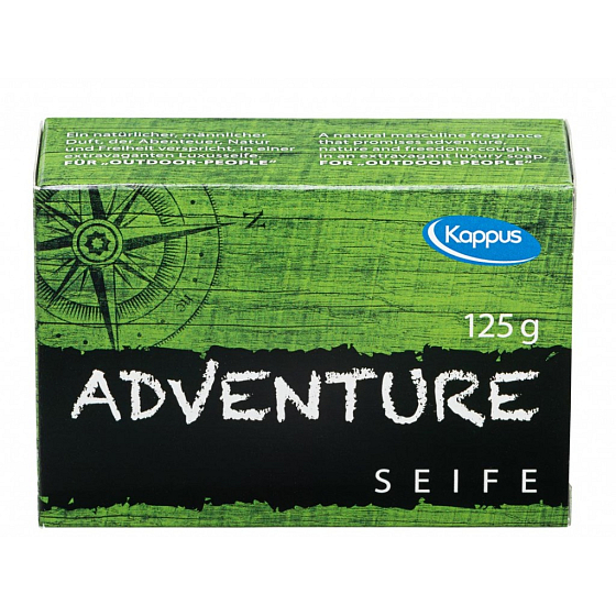 Kappus Adventure Luxury men's toilet soap for athletes and outdoor 125 g