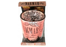 Albi Shimmering candle holder made of glass for tea candle DAGMAR, 7 cm