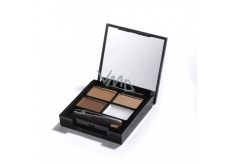 Makeup Revolution Focus & Fix Brow Kit Eyebrow Adjustment Medium Dark 5.8 g