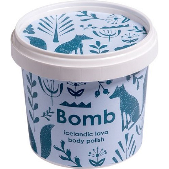 Bomb Cosmetics Ice lava - Icelandic Lava Natural butter body peeling 365 ml