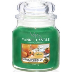Yankee Candle Alfresco Afternoon - Alfresco Afternoon Scented Candle Classic Medium Glass 411 g