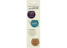 Albi Magnetic mini bookmarks Texts diameter 3 cm 4 pieces