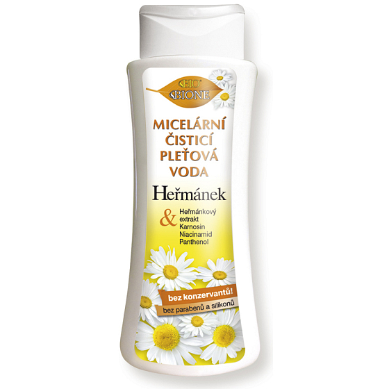Bione Cosmetics Chamomile miceral cleansing lotion for all skin types 255 ml