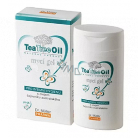 Dr. Muller Tea Tree Oil cleansing gel for intimate hygiene 200 ml