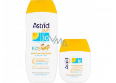 Astrid Sun Kids OF30 suntan lotion 200 ml + Sun OF10 moisturizing suntan lotion 80 ml, duopack