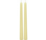 Lima Candle smooth ivory cone 22 x 250 mm 2 pieces