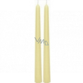 Lima Candle smooth ivory cone 22 x 250 mm 2 pieces