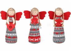 Angel knitted 13 cm for standing 1 piece