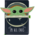 Epee Merch Star Wars - Mandalorian pad A5 14,8 x 21 cm premium dark blue