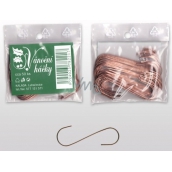 Christmas copper hooks 50 pieces