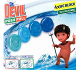 Dr. Devil Polar Aqua Push Pull WC block without basket 4 x 20 g