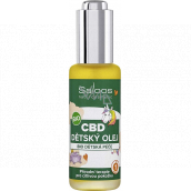 Saloos CBD Bio baby oil for sensitive skin 50 ml