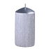 Emocio Perla clawed candle silver cylinder 50 x 100 mm