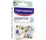 Hansaplast Sensitive Kids Pets patch with children's motif 1 m x 6 cm