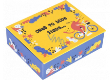 Albi Hrací krabička na peníze Kočka na kole 11 x 9 x 3,5 cm