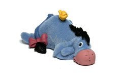 Disney Winnie the Pooh - Donkey lying with bird on his back, mini figure, 1 piece, 5 cm